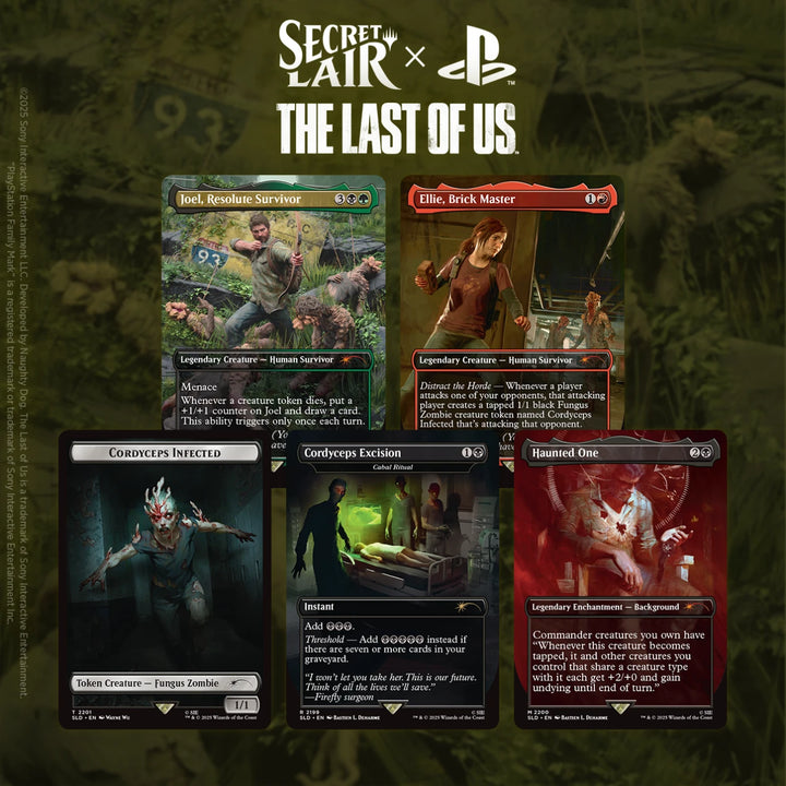 Magic The Gathering - Secret Lair Playstation - The Last of Us -Part I -  Regula