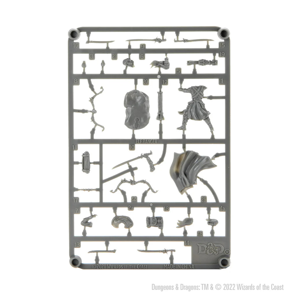 D&D Frameworks: Male Elf Ranger