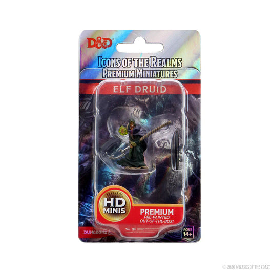 D&D Icons of the Realms - Premium Miniatures - Druido Elfo Maschio