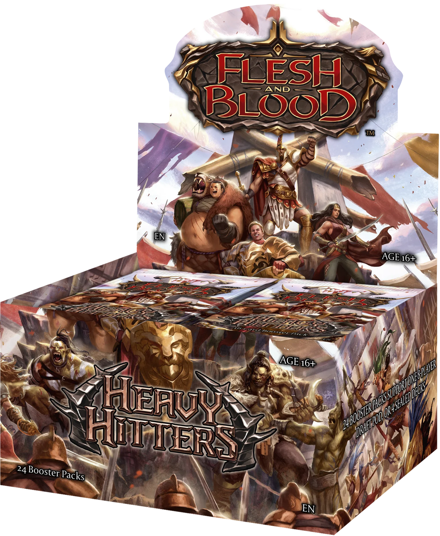 Flesh & Blood - Heavy Hitters Booster Box ENG