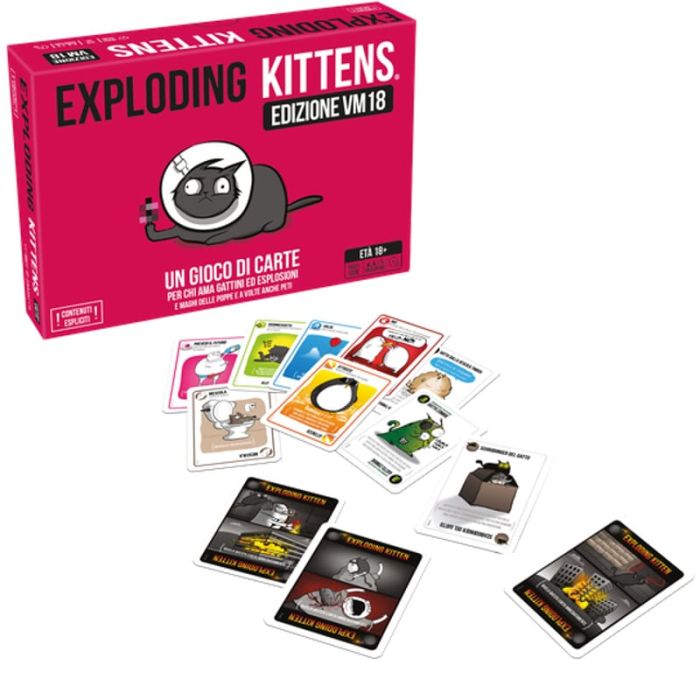 Exploding Kittens edizione VM18