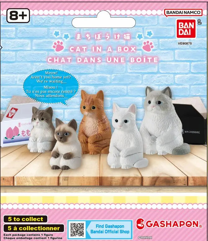 Cat in a Box gachapon