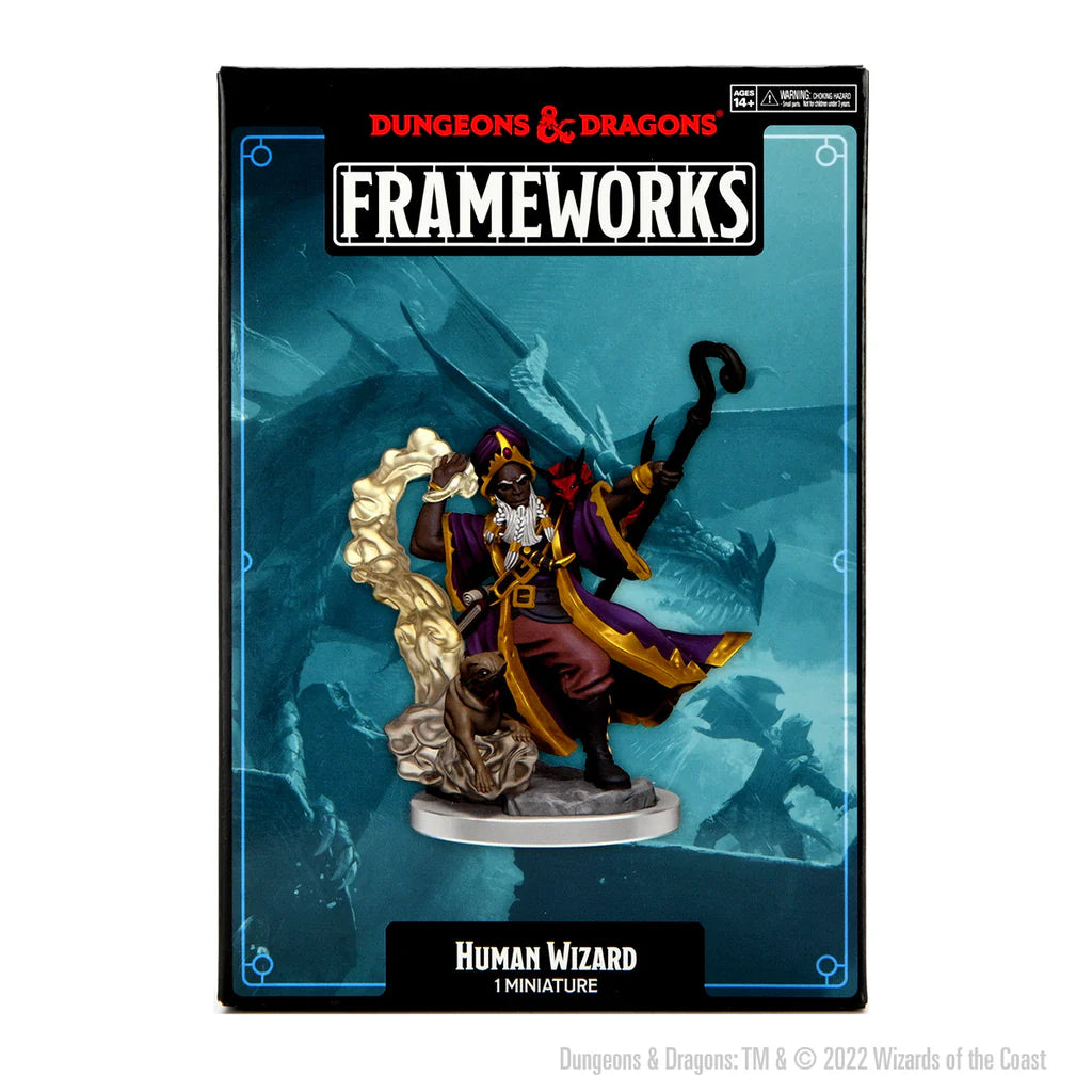 D&D Frameworks: Male Human Wizard