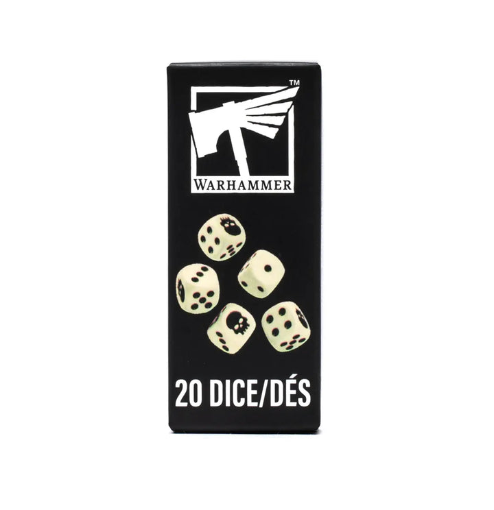 Warhammer - set di 20 mini-dadi