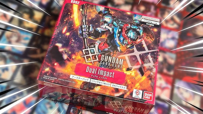 Gundam Card Game Booster Display Dual Impact GD02 (24 Boosters) INGLES