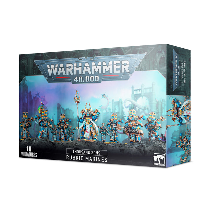 Warhammer:40000 - Thousand Sons - Rubric Marines