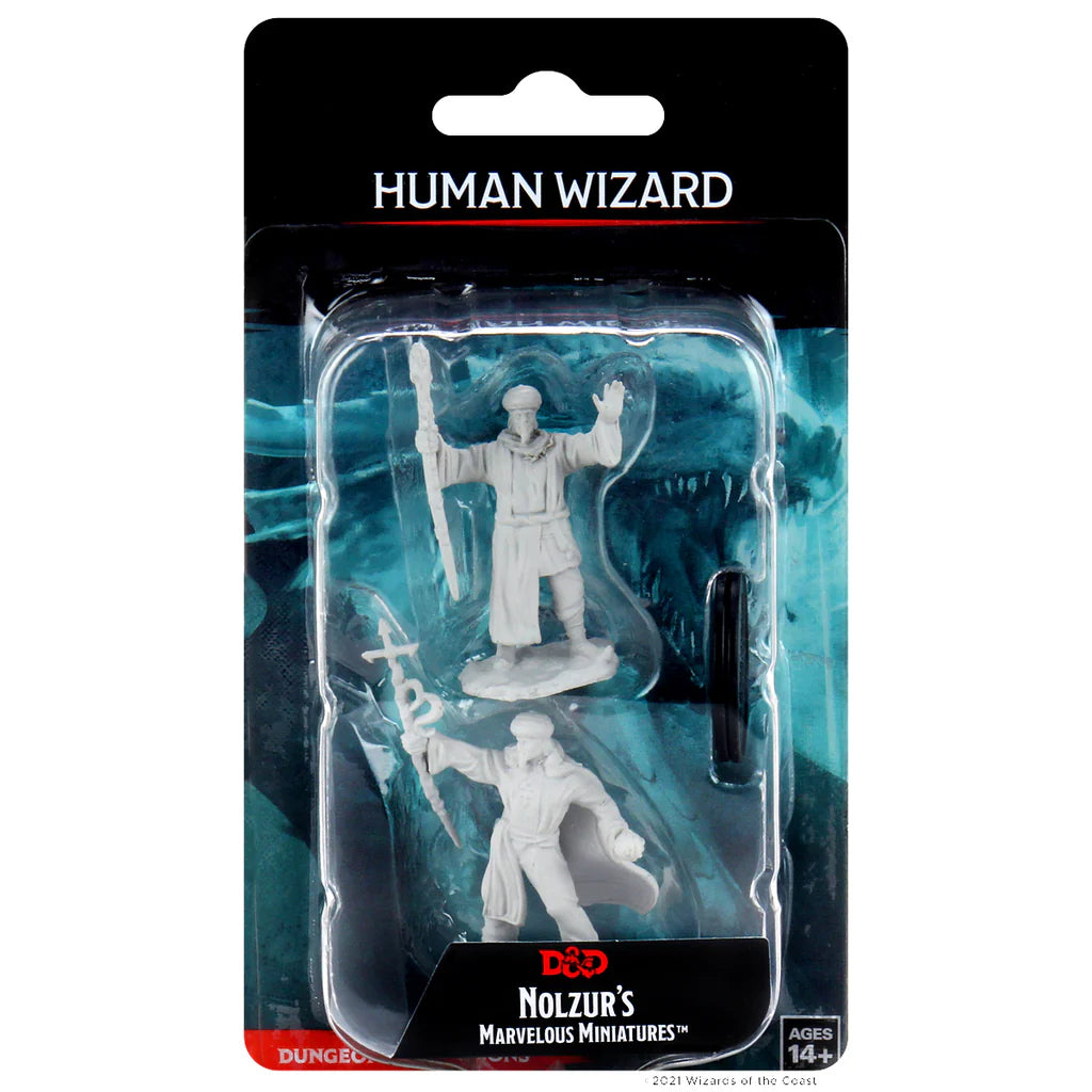 D&D Nolzur's Marvelous Miniatures: Umano Mago Maschio