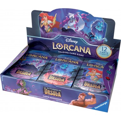 Lorcana - Il ritorno di Ursula Booster Box ITA - 24 buste