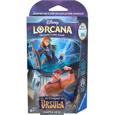 Lorcana - Il ritorno di Ursula - Starter Deck Zaffiro/Acciaio ITA