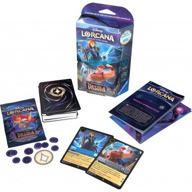 Lorcana - Il ritorno di Ursula - Starter Deck Zaffiro/Acciaio ITA