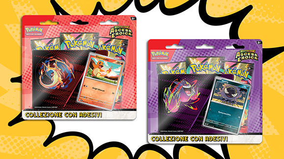 Pokemon - Pokemon M2.5 Collezione con Adesivi Megaevoluzione - Ascesa Eroica