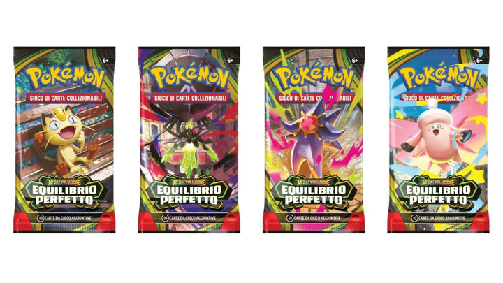 Pokemon -Pokemon M3 Megaevoluzione - Equilibrio Perfetto busta 10 carte (IT)