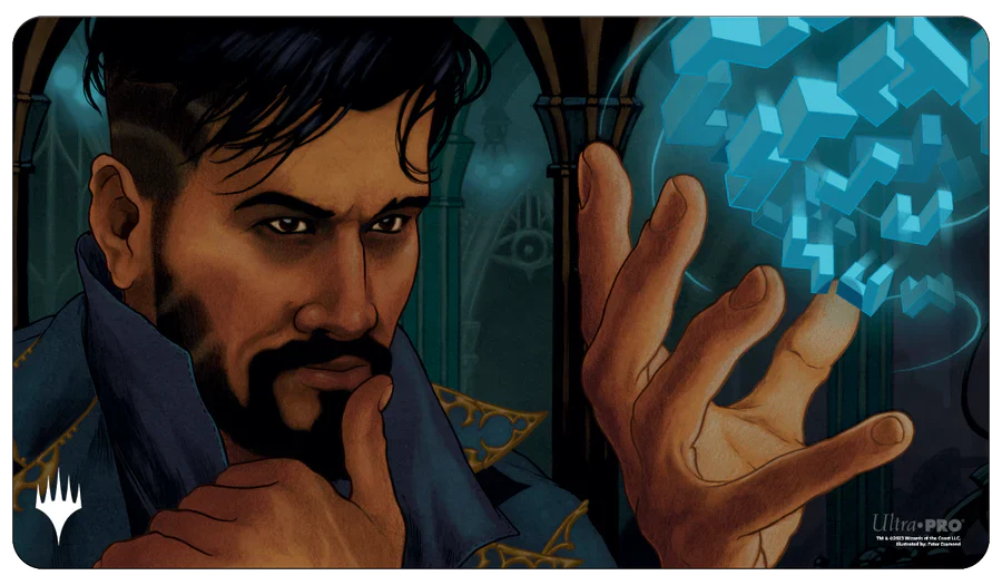 Magic The Gathering - Playmat Murder at Karlov Manor - Alquist Proft, Maestro In