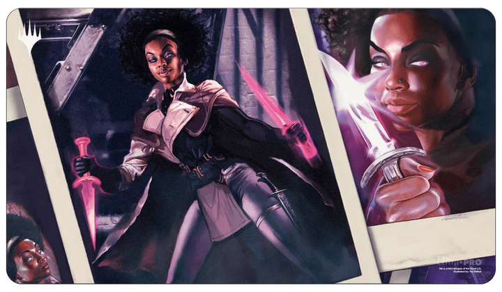 Magic The Gathering - Playmat Murder at Karlov Manor - Kaya, Giustizia degli spi