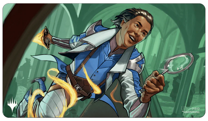 Magic The Gathering - Playmat Murder at Karlov Manor - Kellan, un entusiasta eso