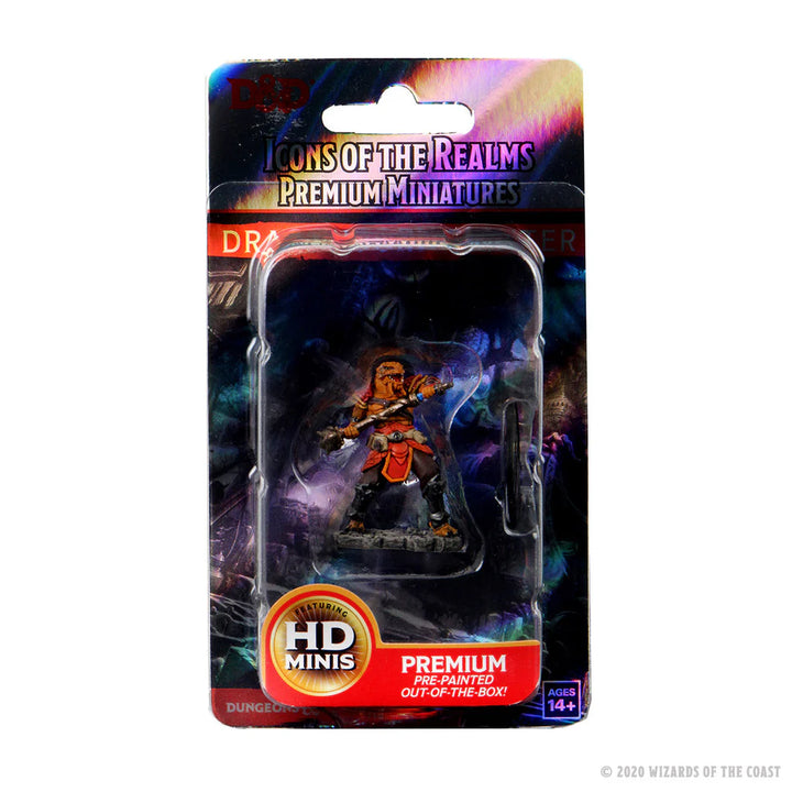 D&D Icons of the Realms - Premium Miniatures - Guerriero Dragonide Maschio