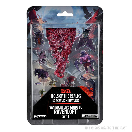 D&D Idols of the Realms: Van Richten's Guide to Ravenloft: Set 1 - 2D Miniatures