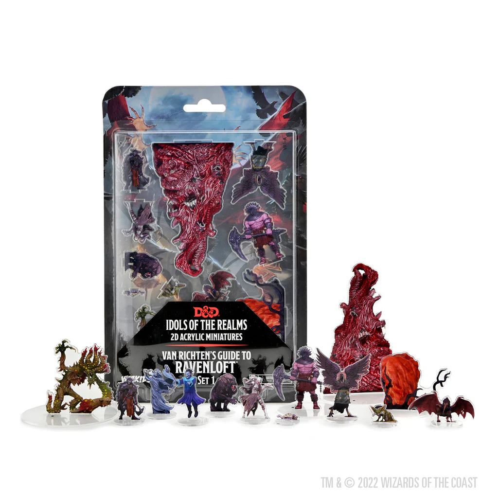 D&D Idols of the Realms: Van Richten's Guide to Ravenloft: Set 1 - 2D Miniatures