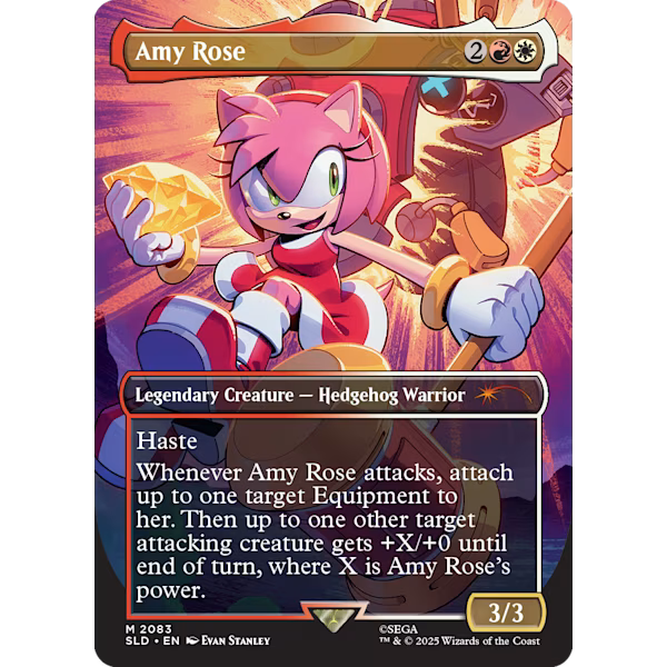 MTG Secret Lair x Sonic: Friends and Foes