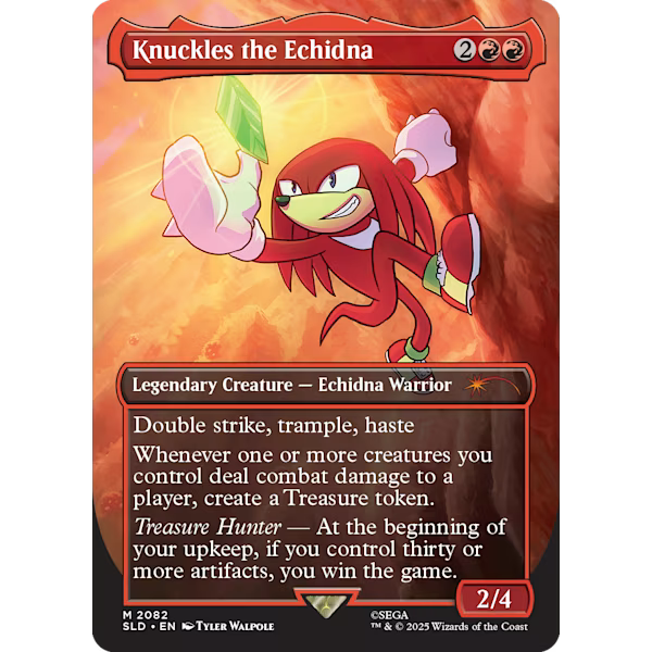 MTG Secret Lair x Sonic: Friends and Foes