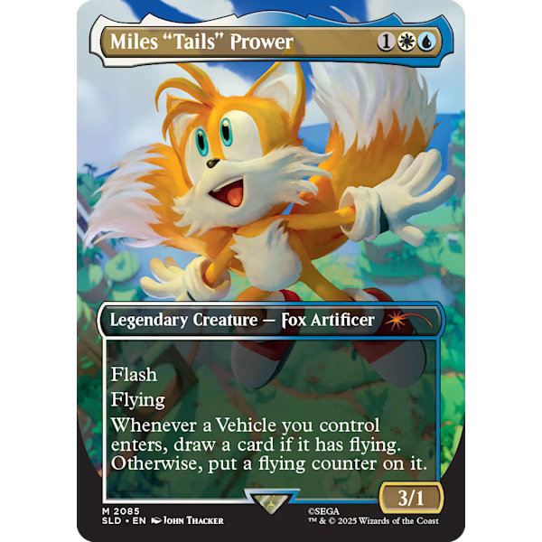 MTG Secret Lair x Sonic: Friends and Foes