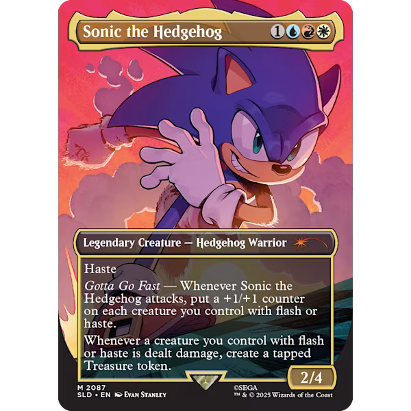 MTG Secret Lair x Sonic: Friends and Foes