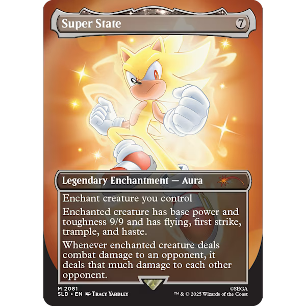 MTG Secret Lair x Sonic: Friends and Foes