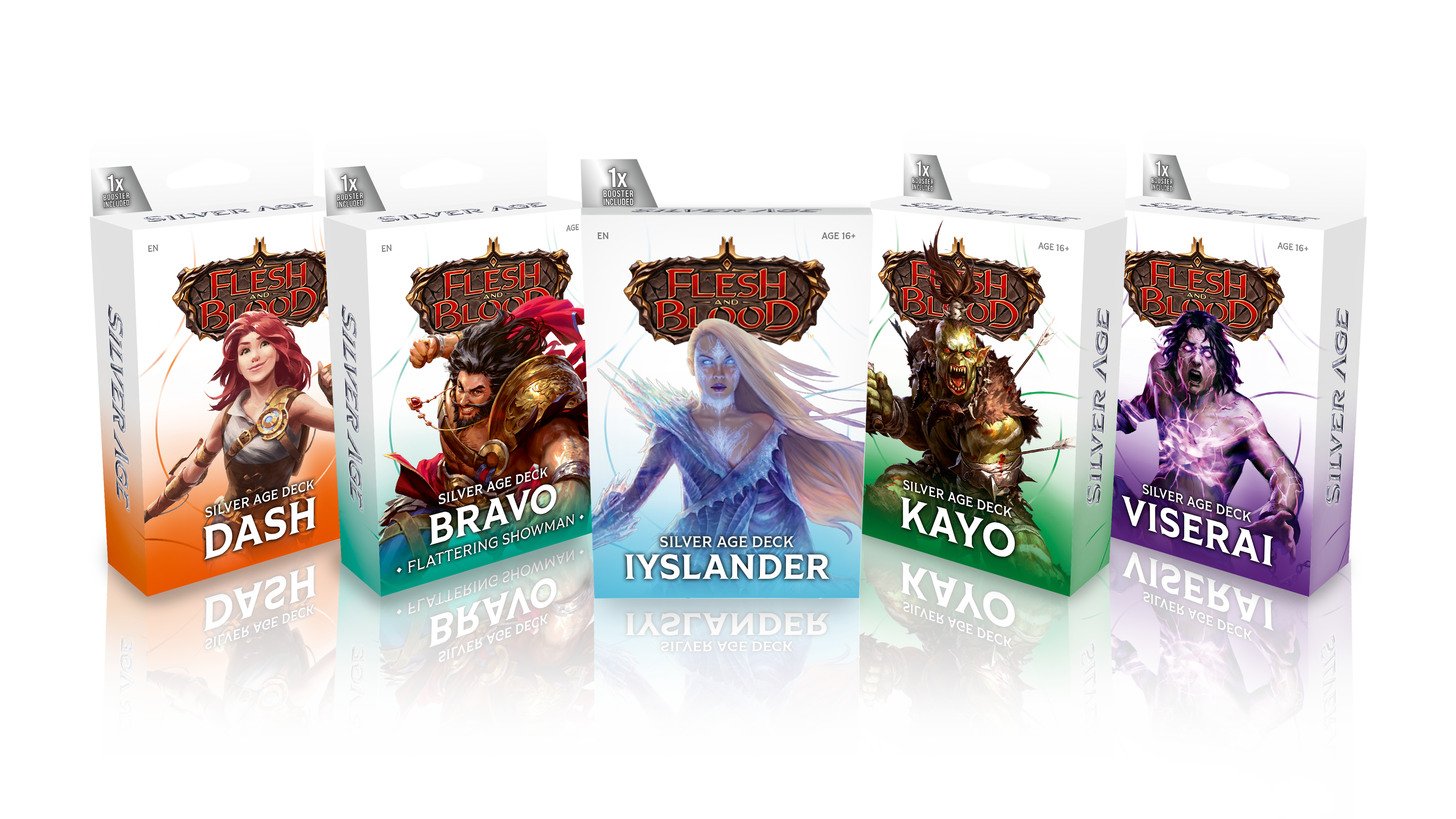 Flesh & Blood - Silver Age - Chapter 1 Mazzi Precostruiti Eng