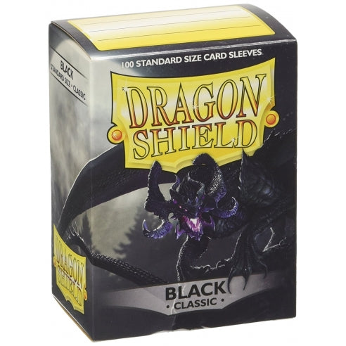 Dragon Shield - Standard Sleeves Black (100 Sleeves)