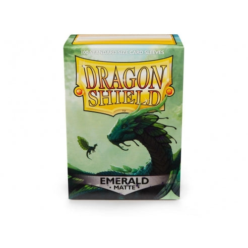 Dragon Shield - Matte Emerald (100 Sleeves)