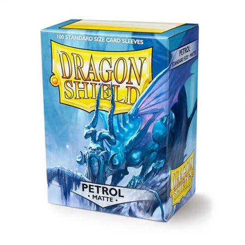 Dragon Shield - Matte Petrol (100 Sleeves)