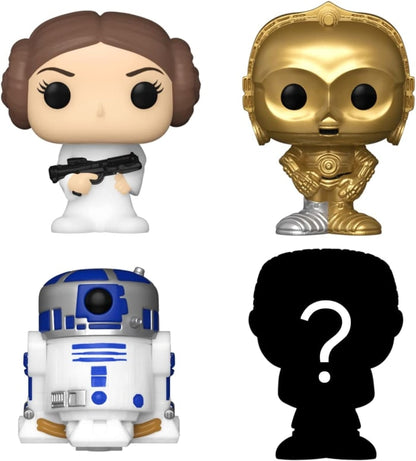 Bitty POP!Star Wars -Vinyl Figure 4-Pack Leia  2,5 cm