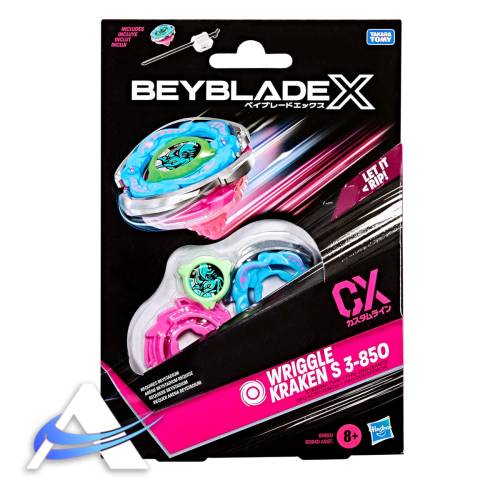 Beyblade X - STARTER SET - CX WRIGGLE KRAKEN S 3-85O