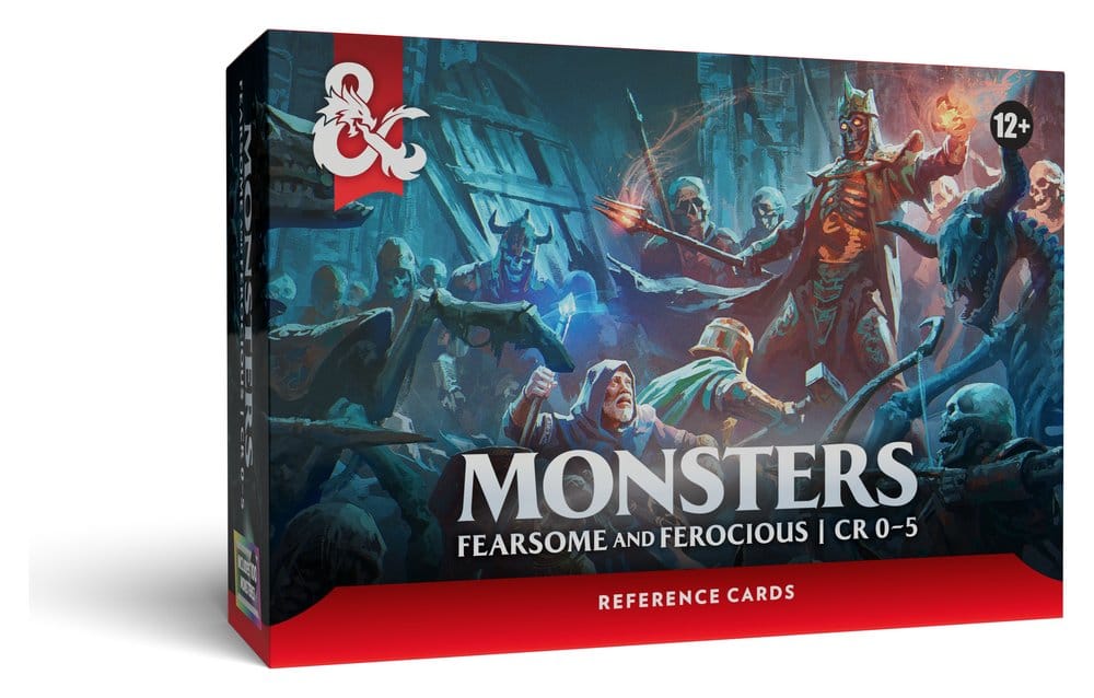 Dungeons & Dragons - Reference Cards - Monsters: Fearsome and Ferocious| CR 0-5